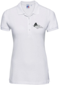 Womens Heavy Performance Polo WEISS