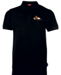 Mens Heavy Performance Polo SCHWARZ